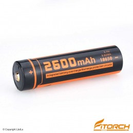 Batterie 18650 avec port USB