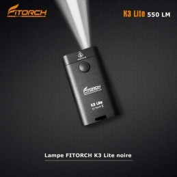 Lampe de poche K3 Lite noir