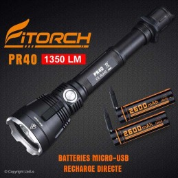 Lampe torche PR40 - 1350...