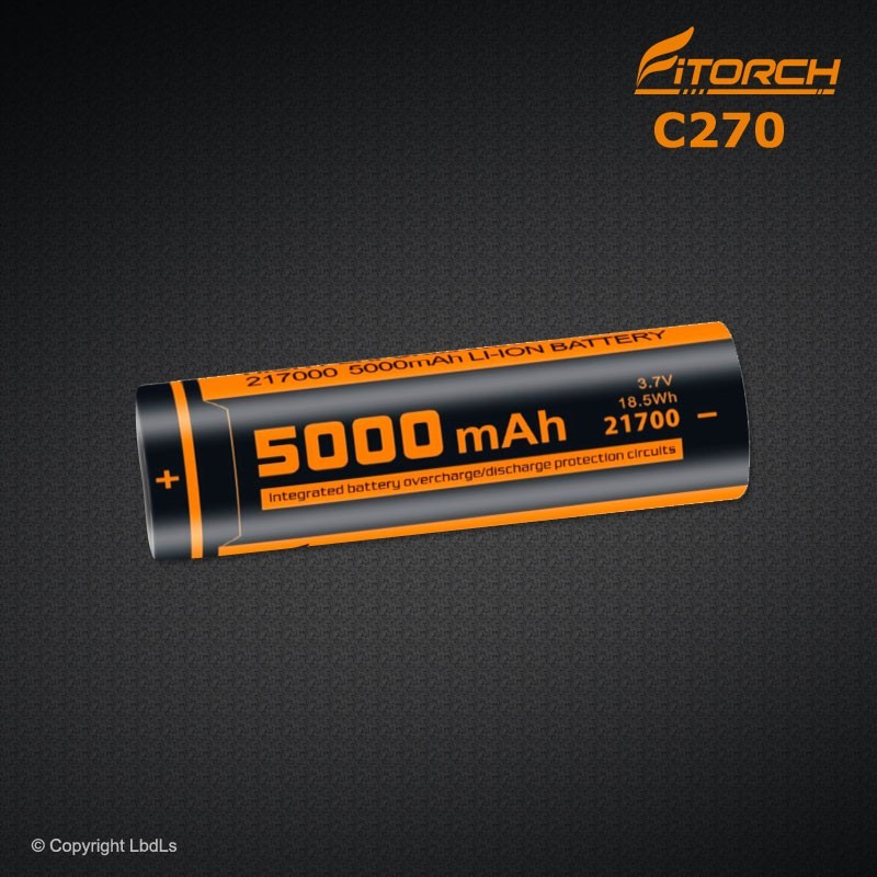 Batterie 21700 rechargeable
